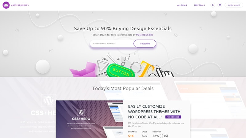 Master Bundles Design Deals