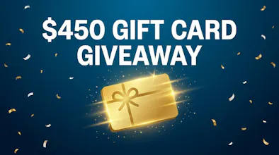 Enter to Win a $450 Gift Card gallery image