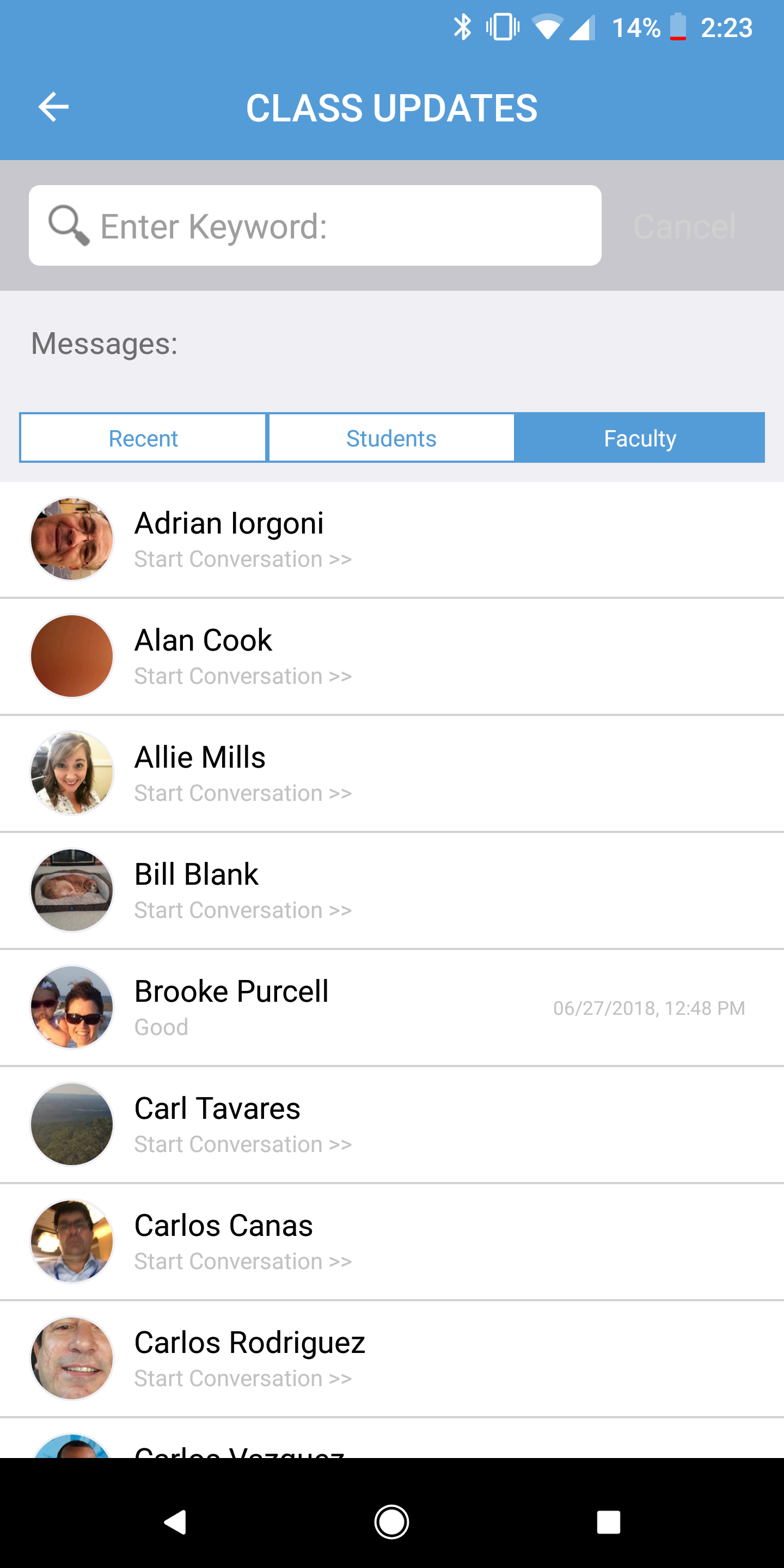 Class Updates gallery image