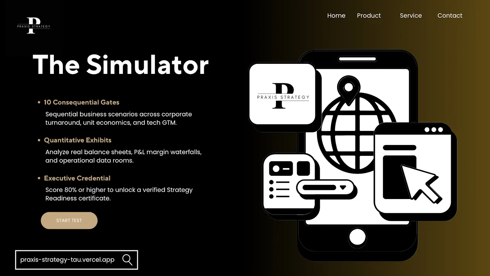 Praxis Strategy Simulator screenshot 2