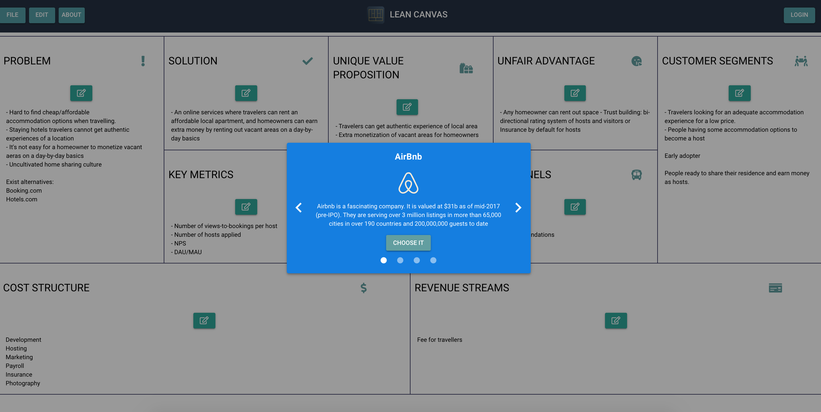 LeanCanvas gallery image