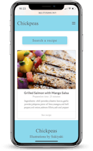 Chickpeas Responsive App gallery image