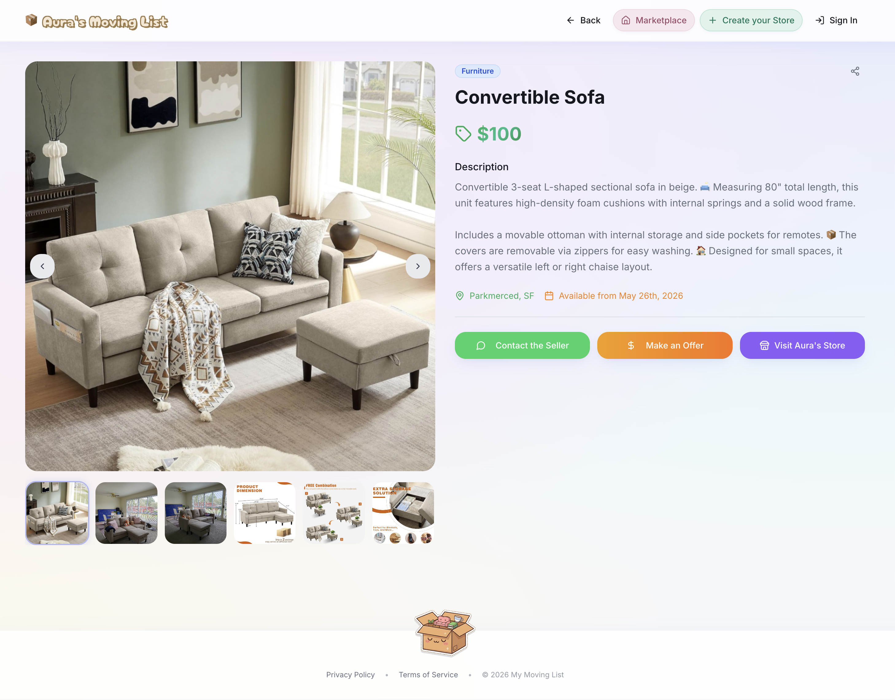 My Moving List gallery image
