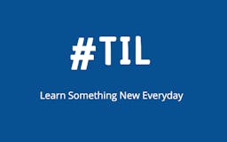 #TIL Chrome New Tab media 1