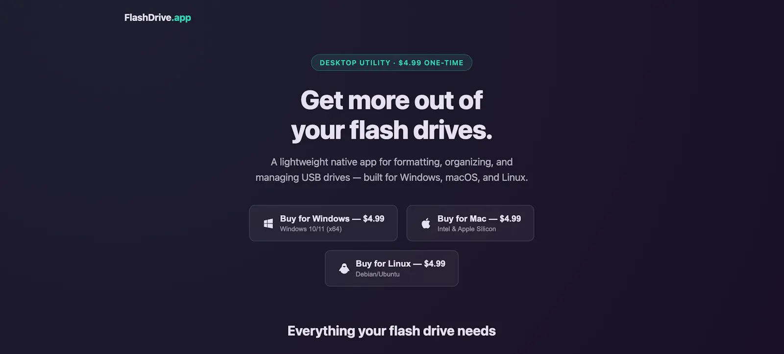 FlashDrive.app screenshot 1
