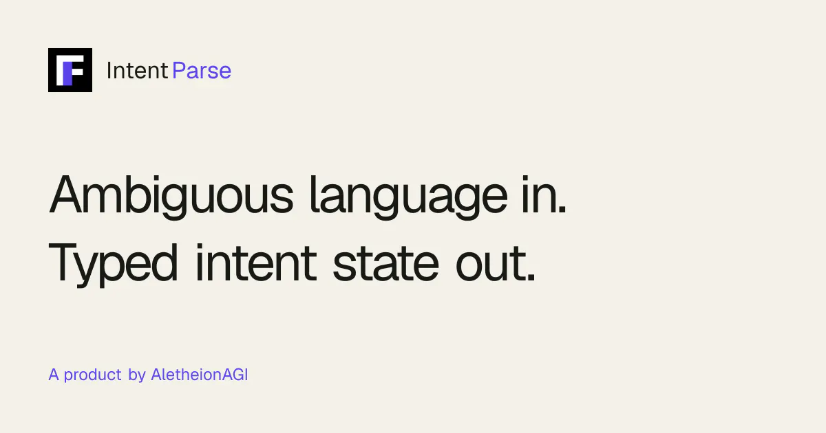 IntentParse screenshot
