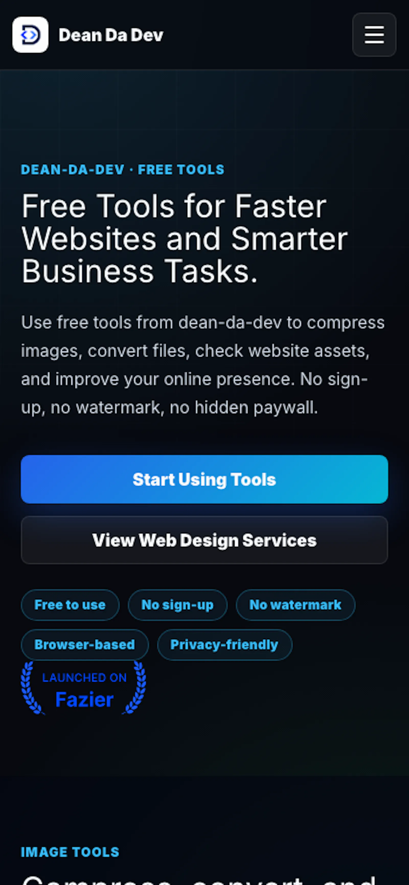 Dean Da Dev Free Tools screenshot 2