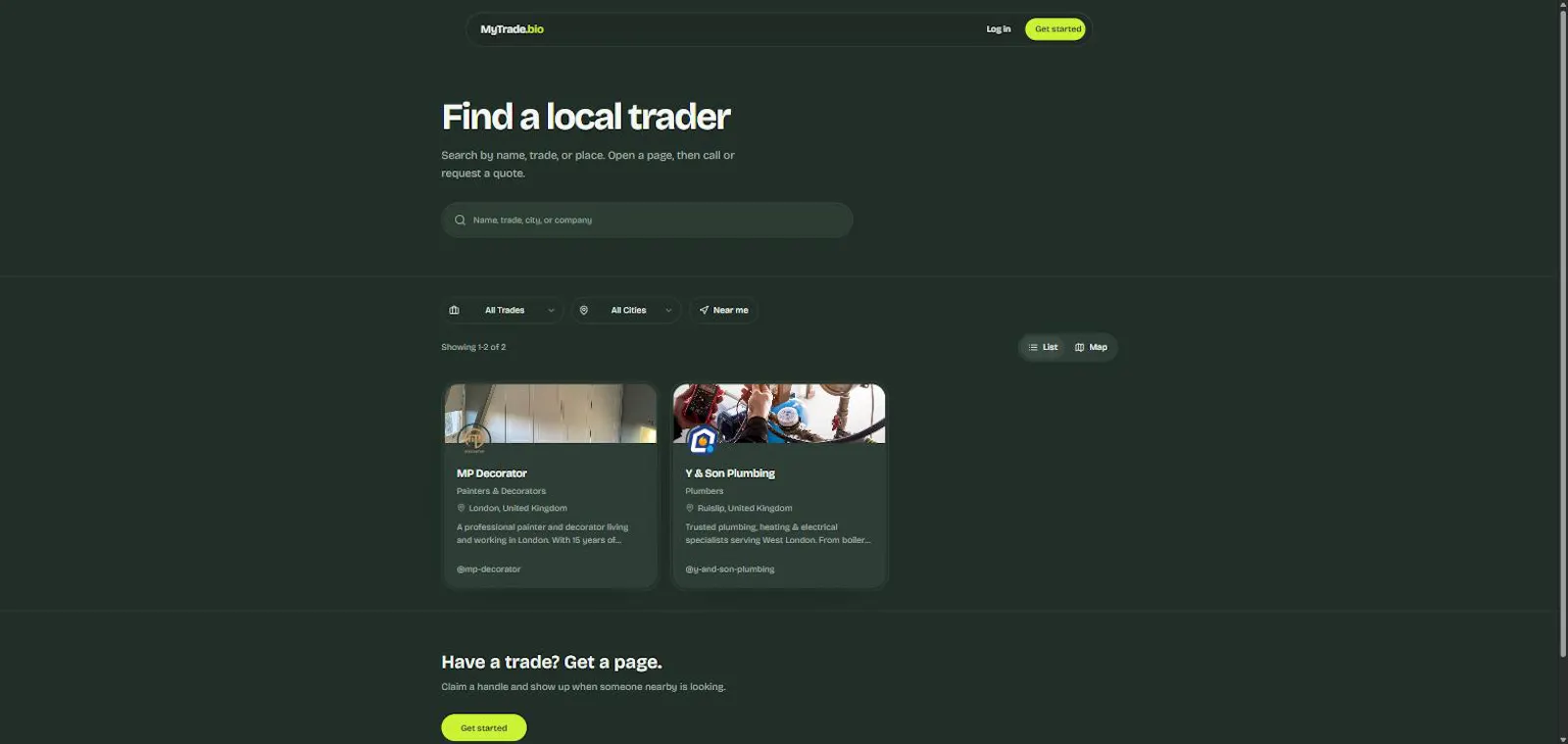 MyTrade.bio screenshot 3