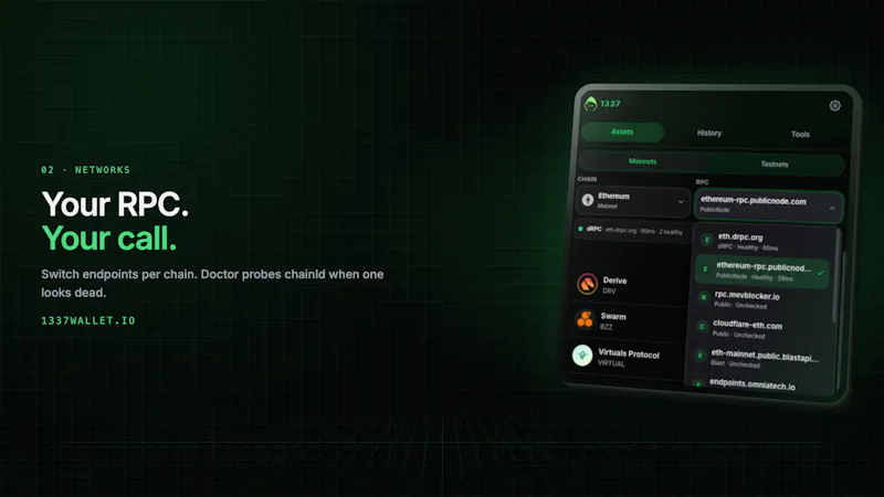 1337 Wallet screenshot 5