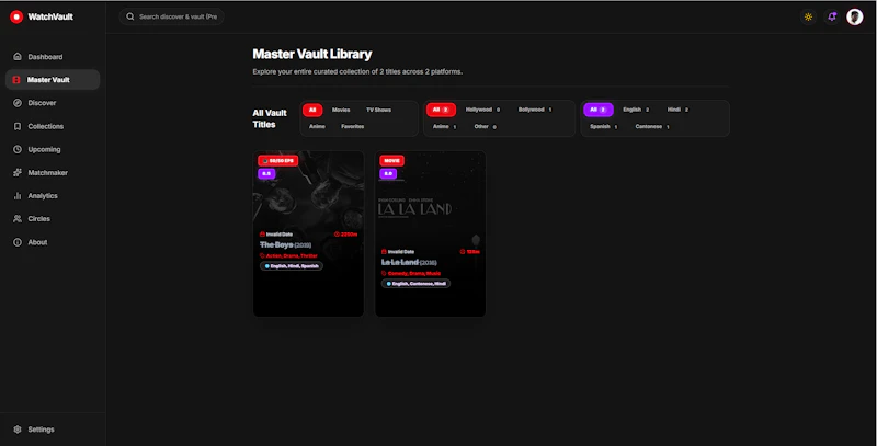 WatchVault screenshot 3