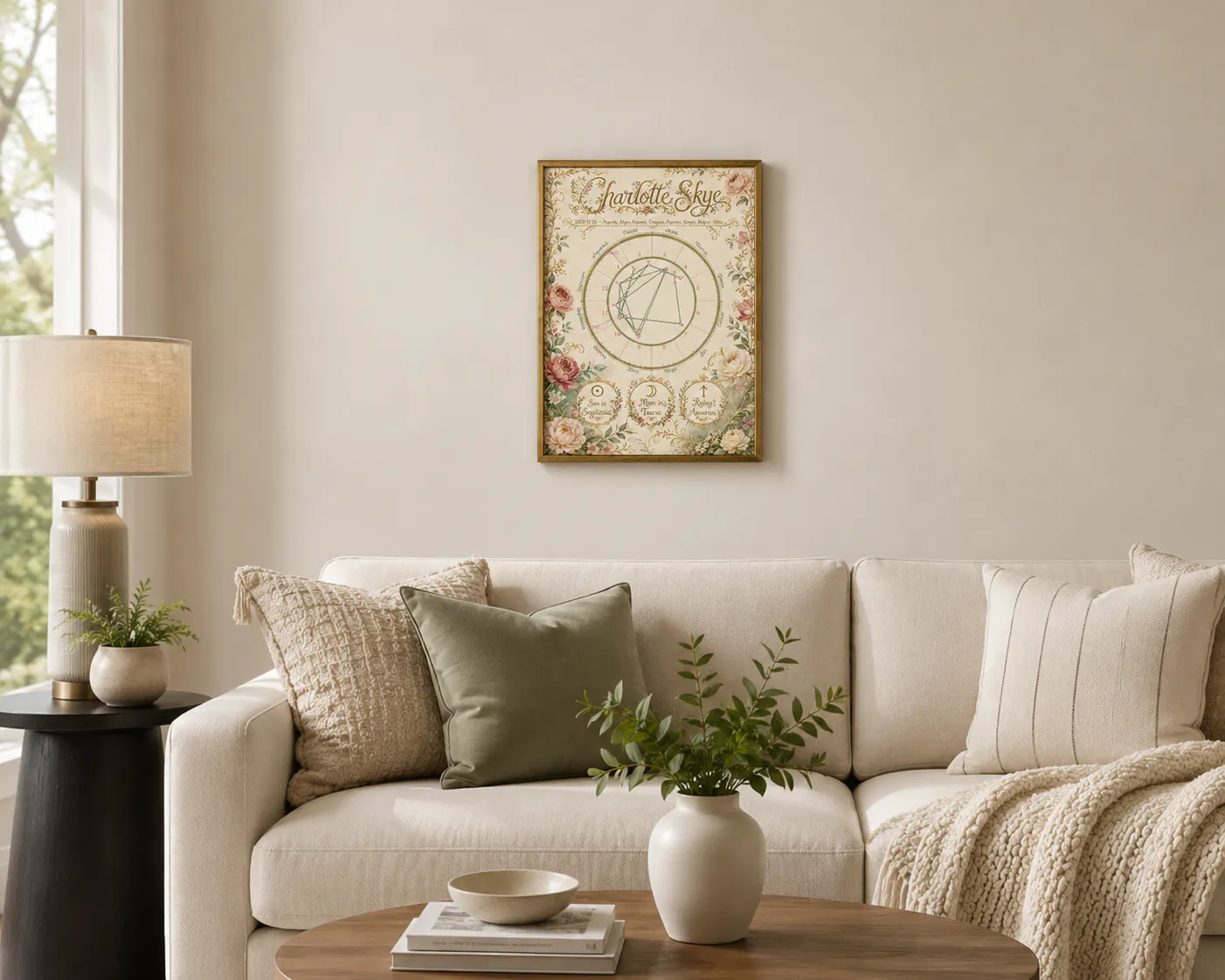 Artistic Birth Chart gallery image