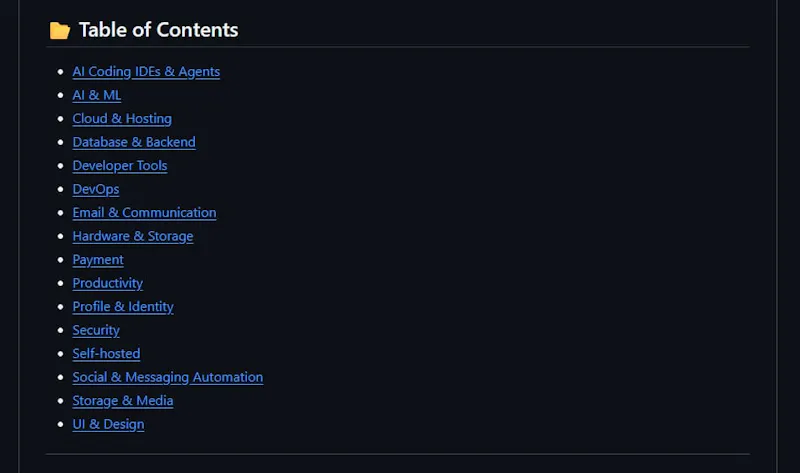 Awesome Free Dev Tools screenshot 2