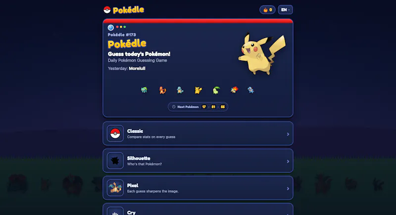 Pokédle screenshot 1