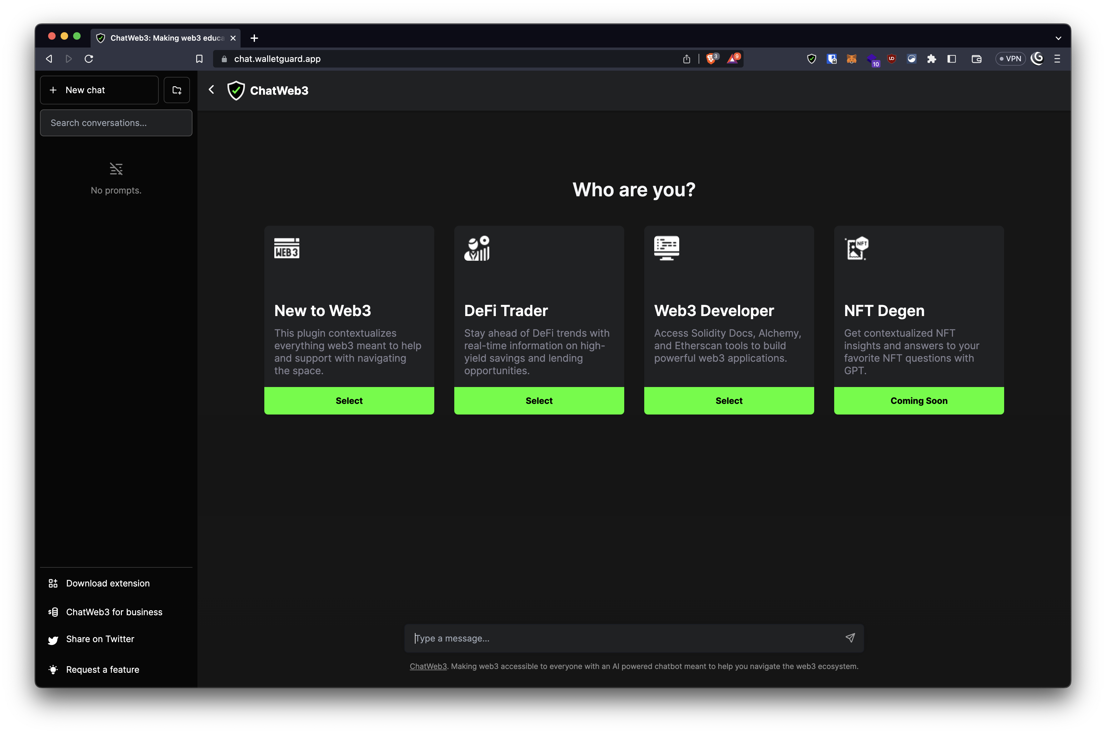 Chatweb3 - Onboarding vereenvoudigen in web3 media 3