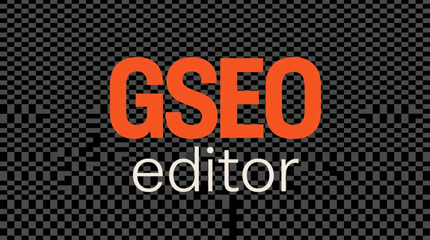 GSEO Editor | Full suite GEO+SEO editor