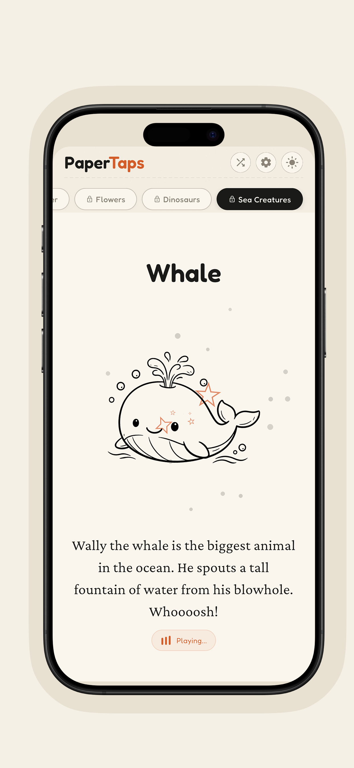 PaperTaps: Kid Friendly Screen gallery image