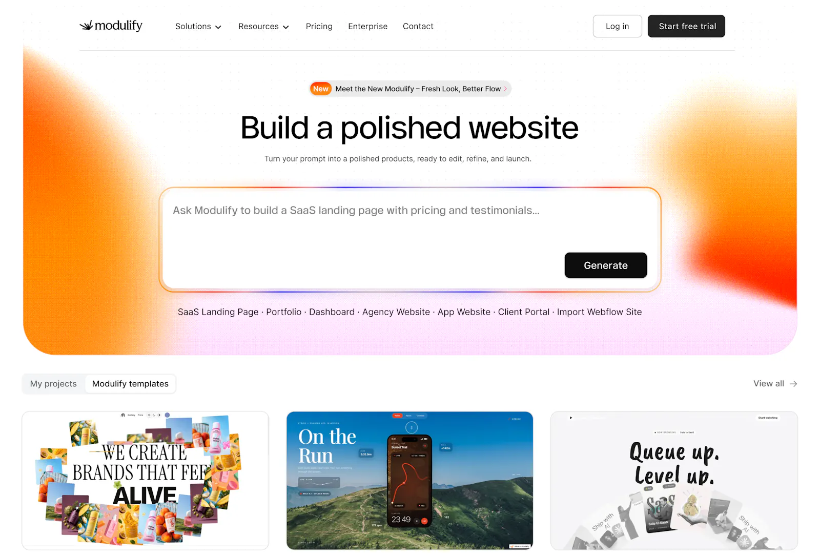 Modulify 2.0 screenshot 1