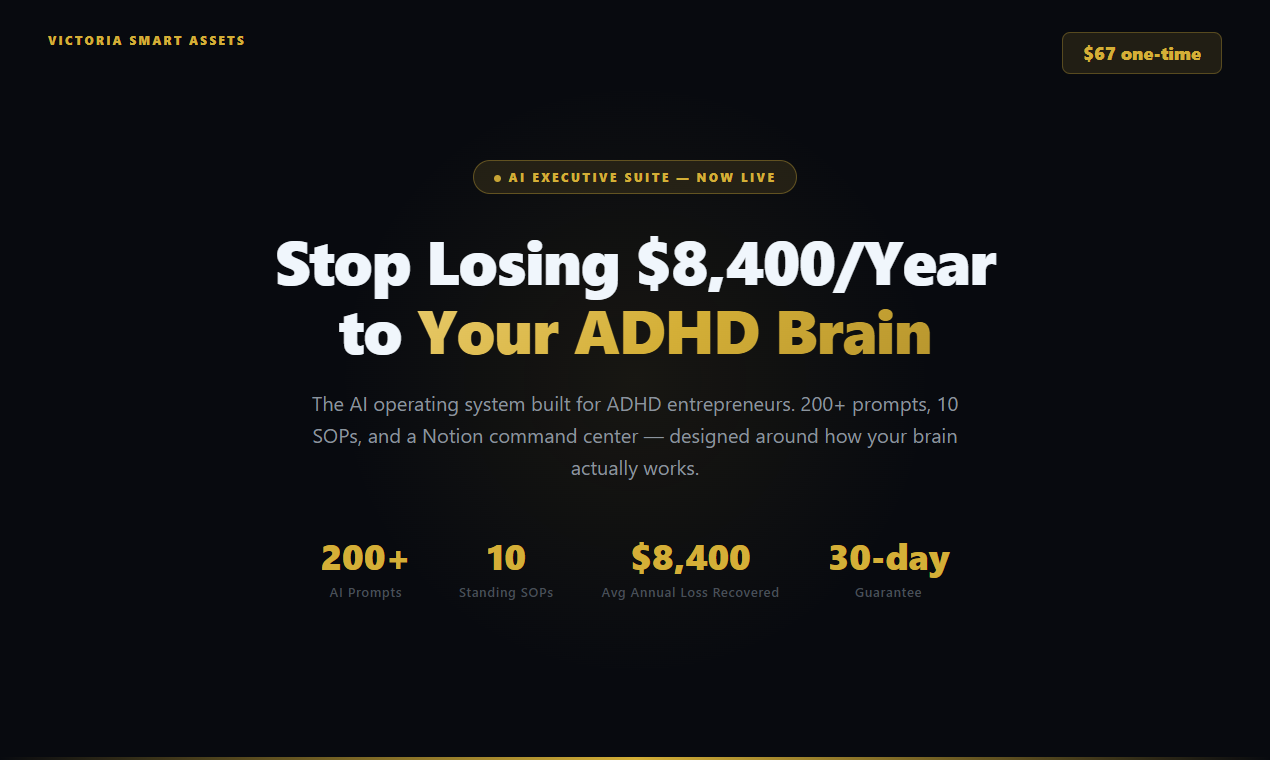 ADHD Brain-Sync: AI Executive Suite gallery image