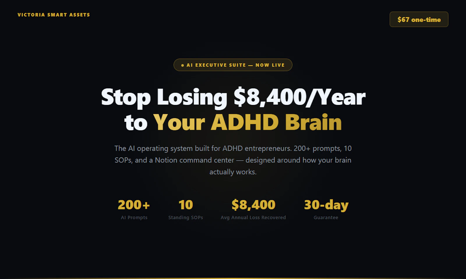 ADHD Brain-Sync: AI Executive Suite screenshot 1