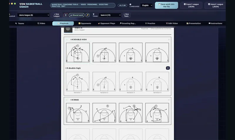 VDM Basketball Coach screenshot 7