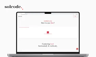 Center.css - a simple centering library gallery image
