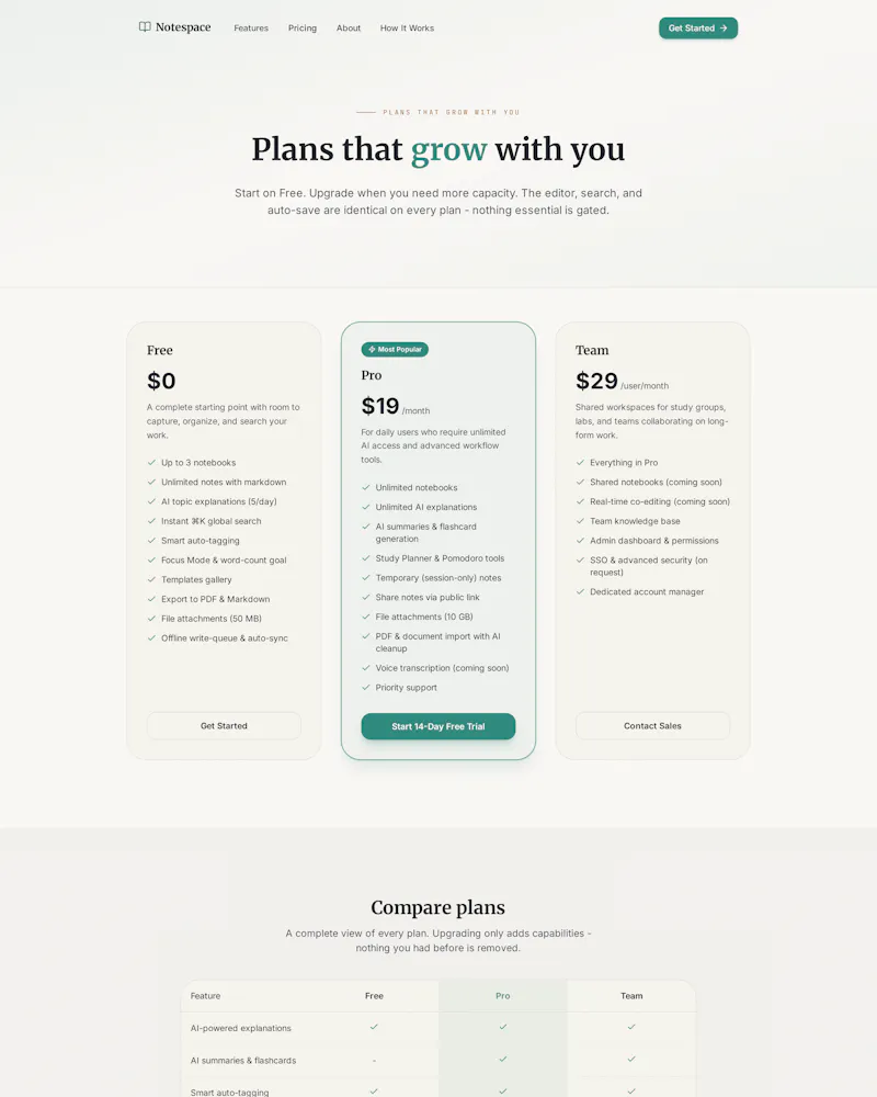 Notespace screenshot 16