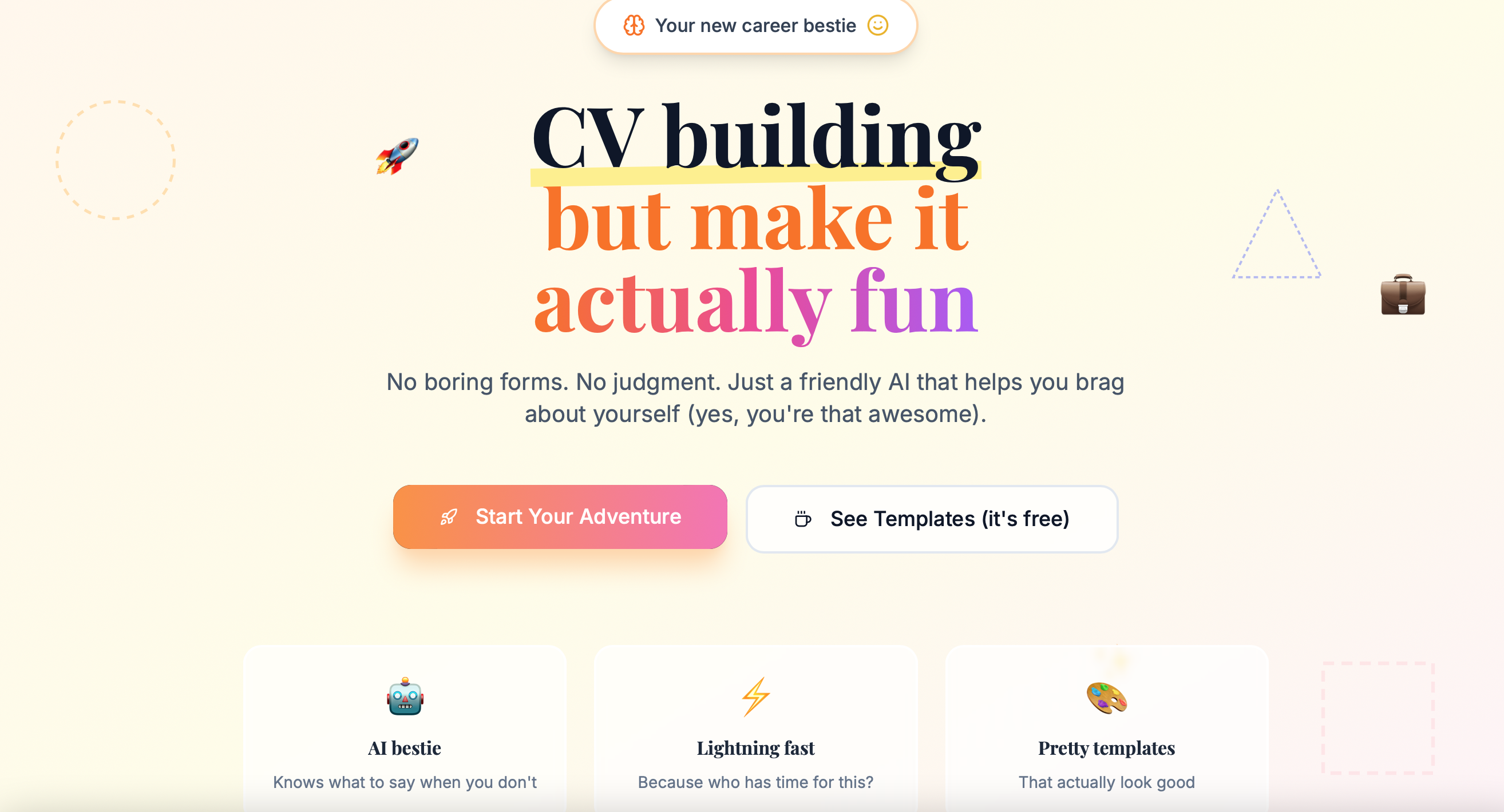cvnest - Main product screenshot demonstrating key features and user interface