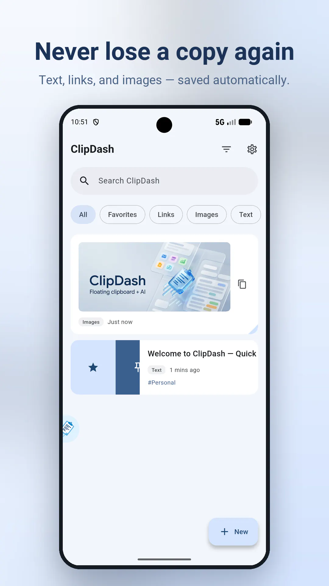 ClipDash: AI Clipboard Manager gallery image