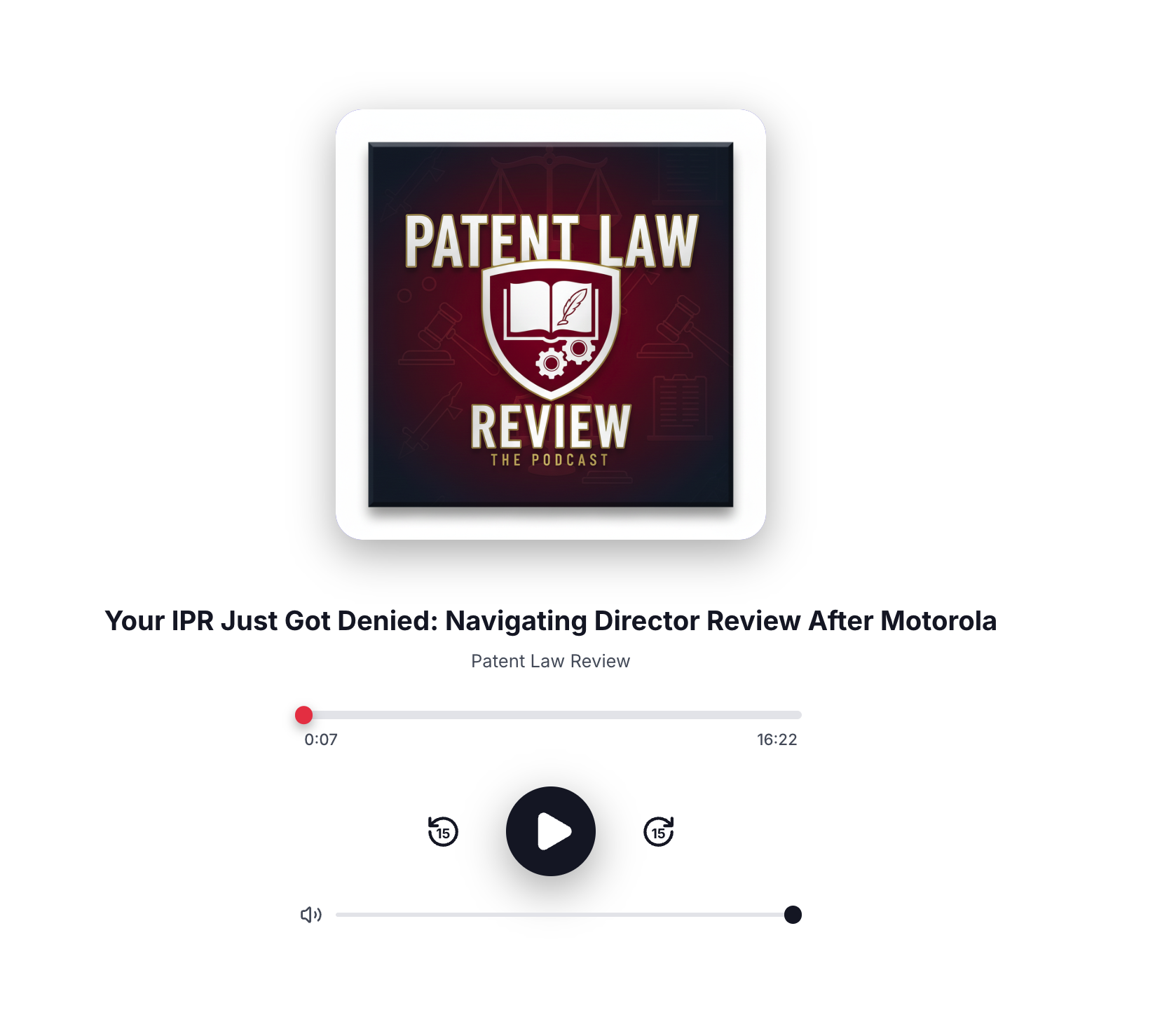The Weekly Patent Law Review - Screenshot 4 preview