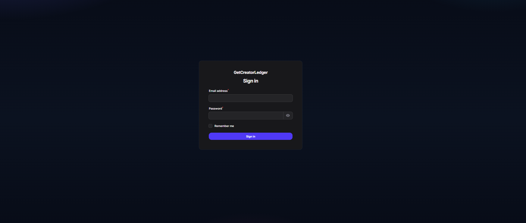 CreatorLedger gallery image