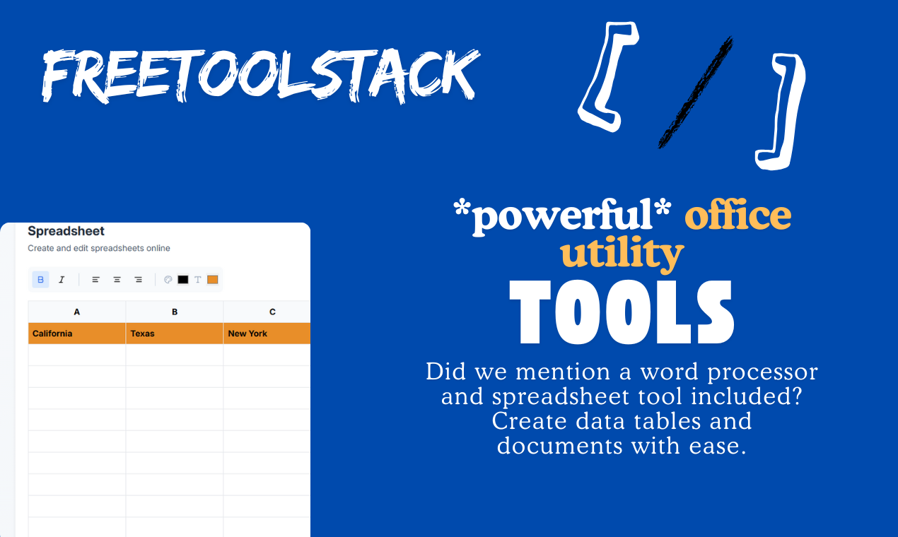 FreeToolStack - 15 powerful tools to create, collab, and optimize your work media 4
