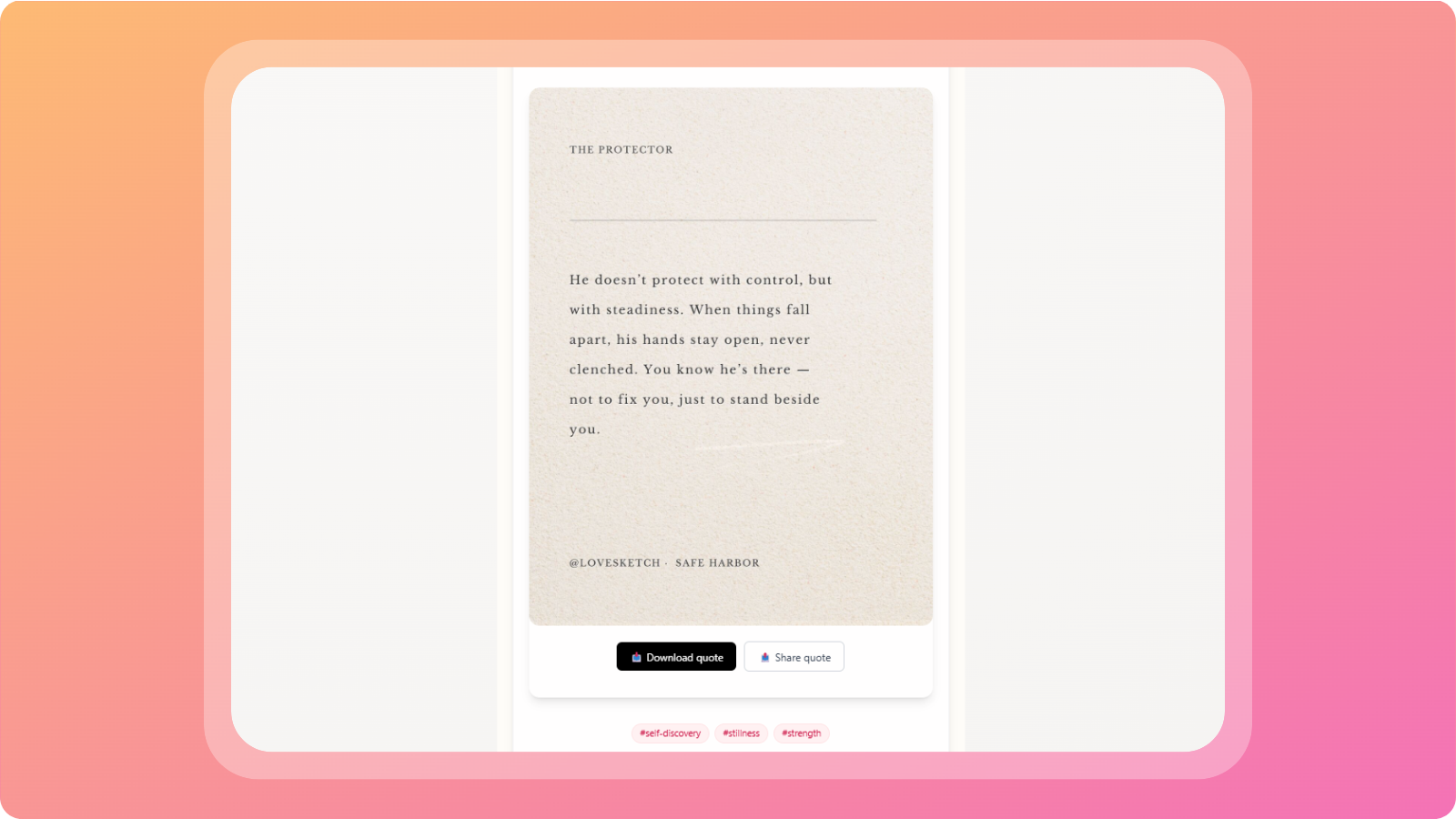 LoveSketch gallery image