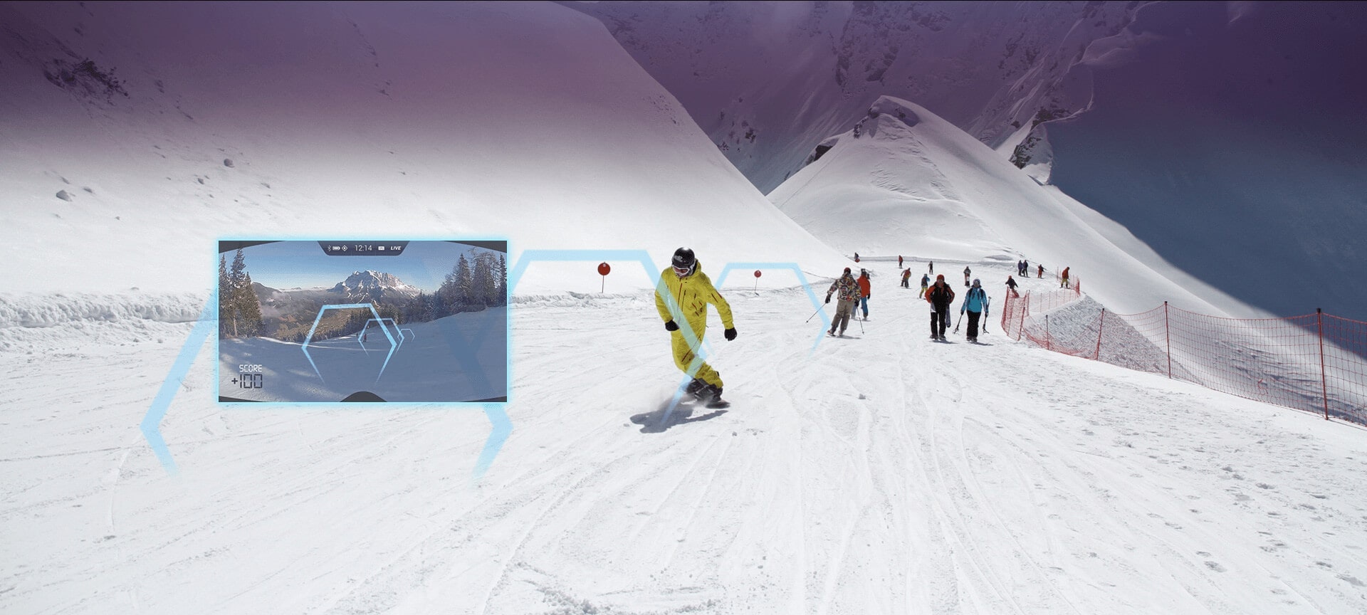 RideOn Ski Goggles World's first augmented reality ski goggles Product Hunt