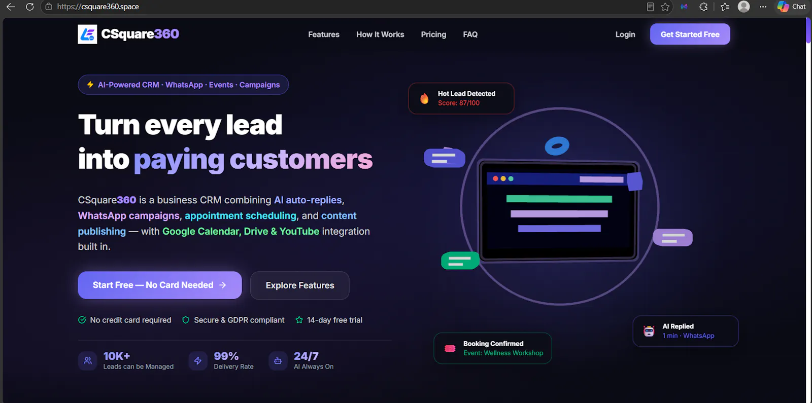 CSquare360 screenshot 1