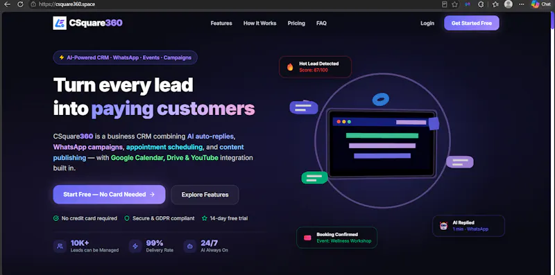 CSquare360 screenshot 1