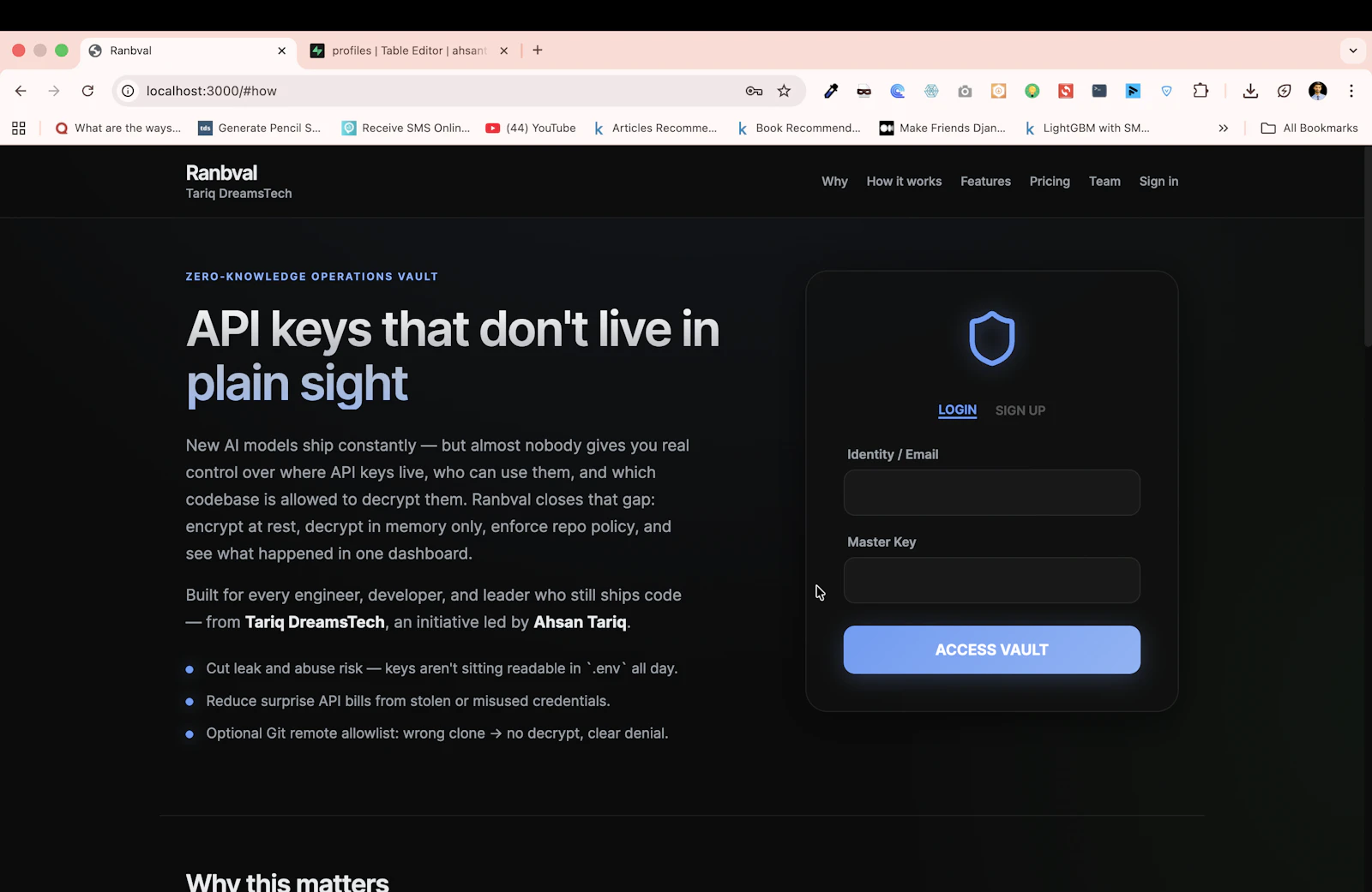 Ranbval Secret Manager screenshot 4