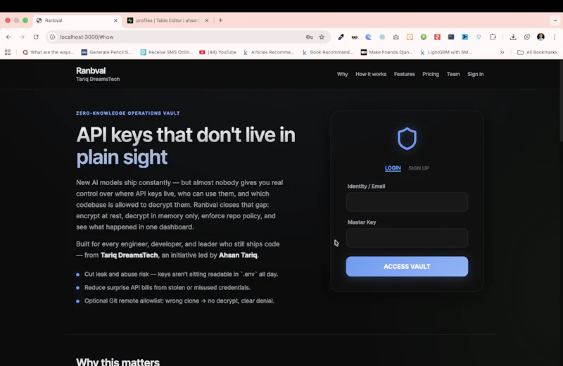 Ranbval Secret Manager screenshot 4