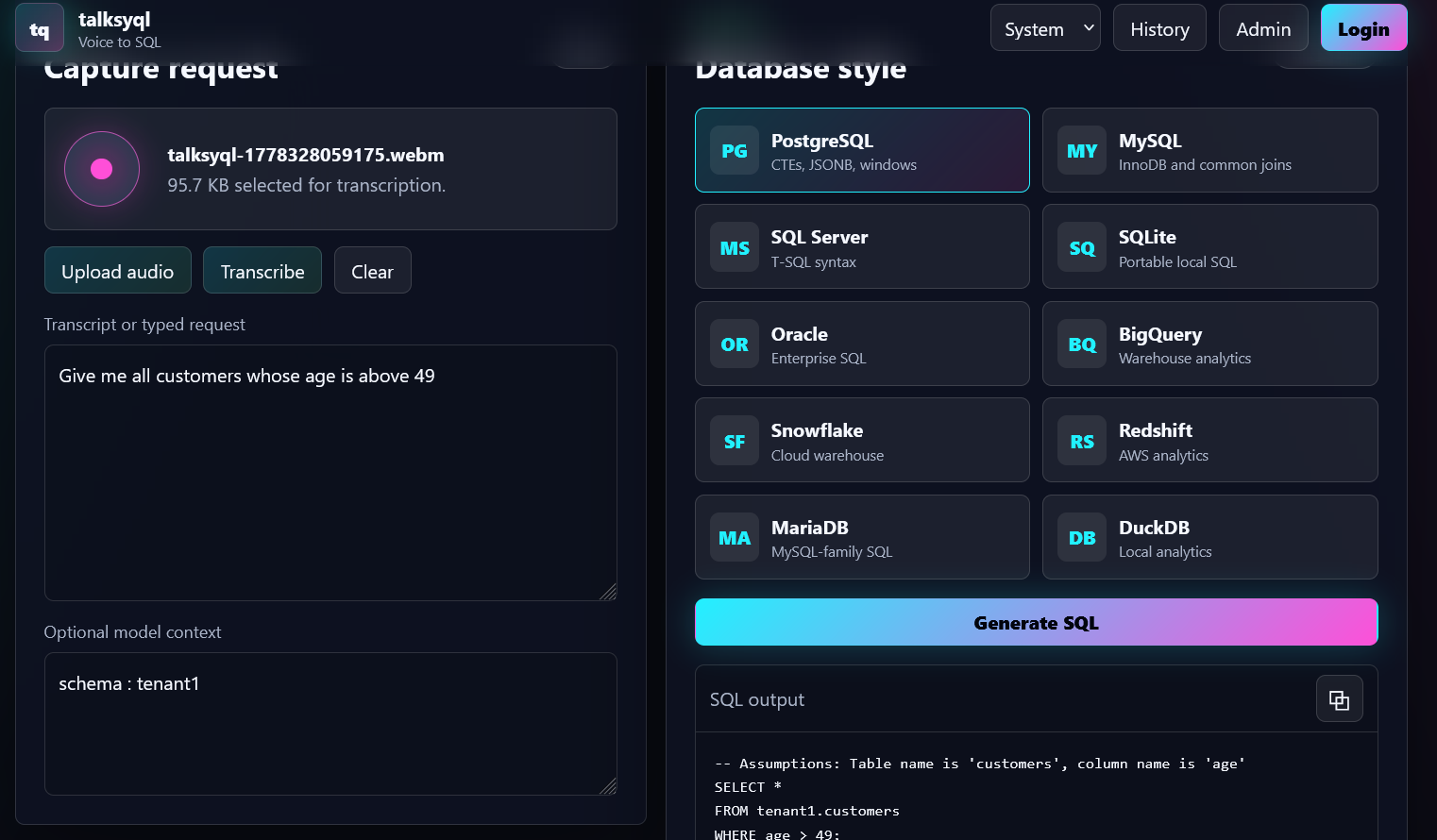 TalkSyQL gallery image