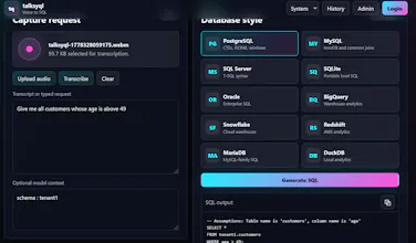 TalkSyQL gallery image