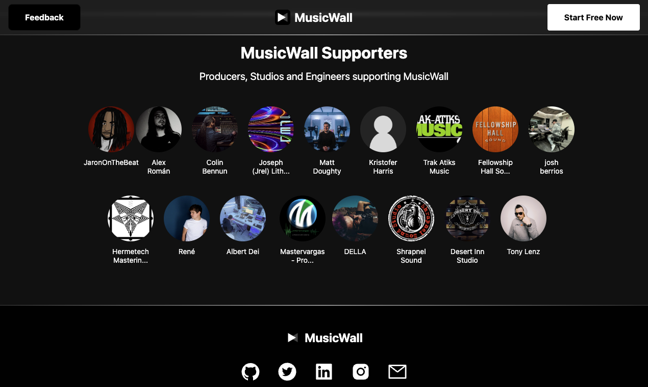 MusicWall gallery image