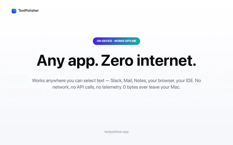TextPolisher.app screenshot 3