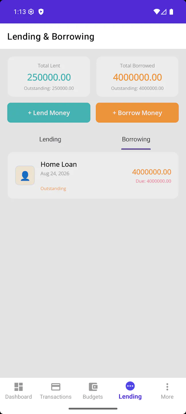 Budget Tracker gallery image
