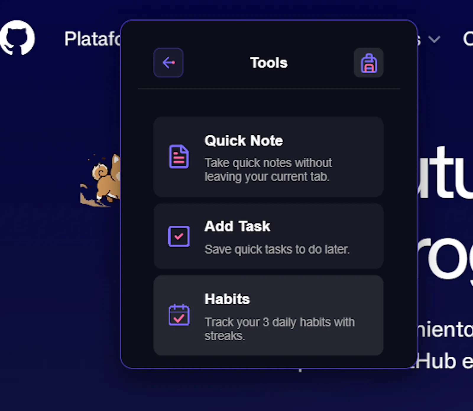 Pawly Extension screenshot 4