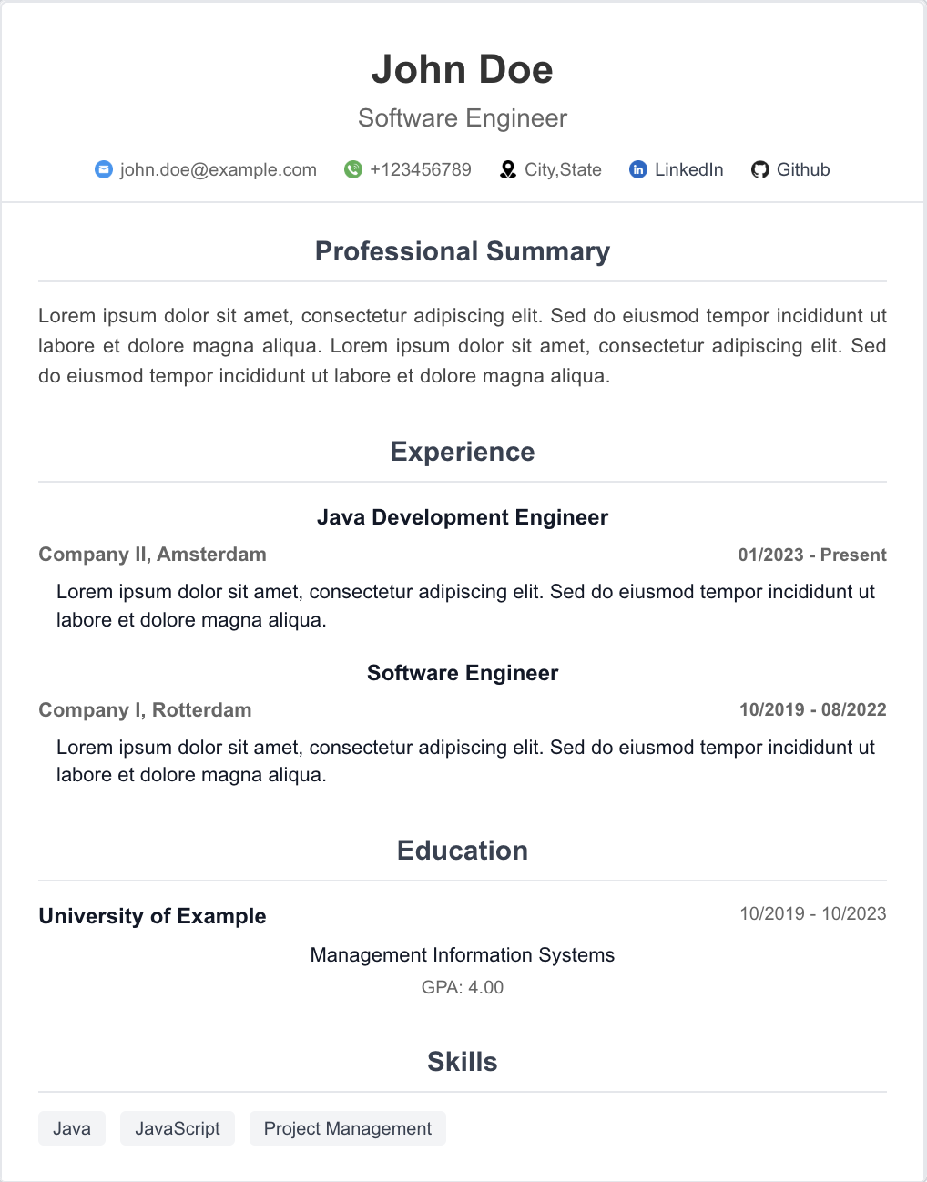 AI CV Builder |Vergeemycv - ATS-vriendelijke cv's eenvoudig gemaakt met AI media 2