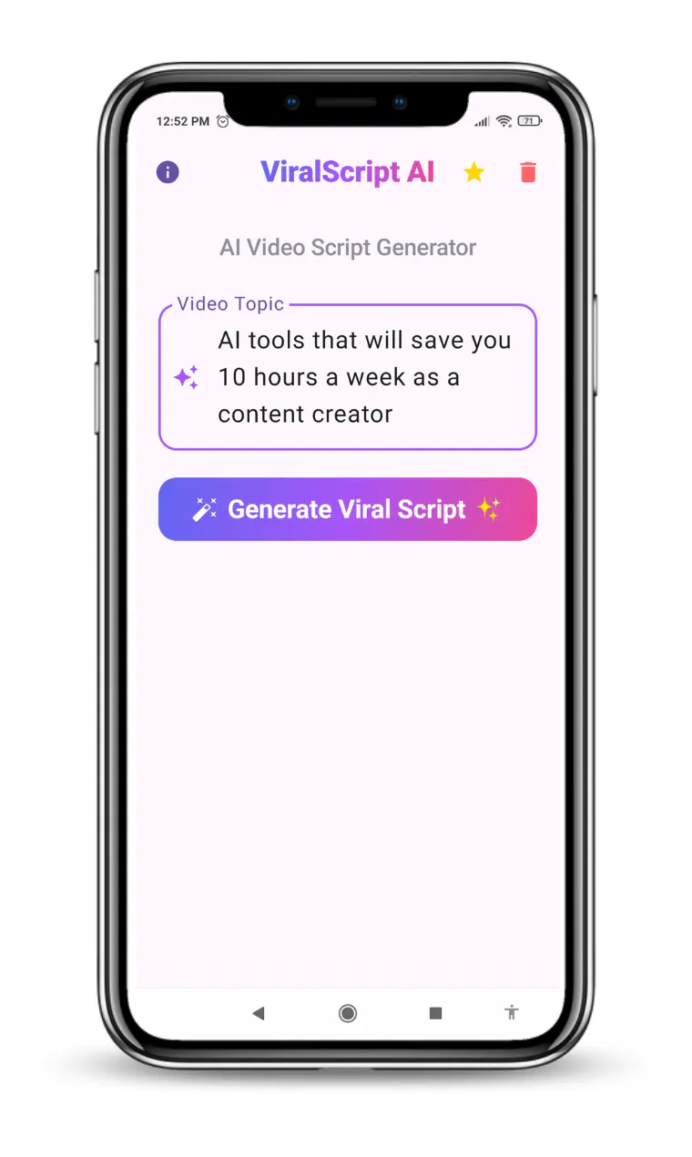 ViralScript AI: Video Writer gallery image