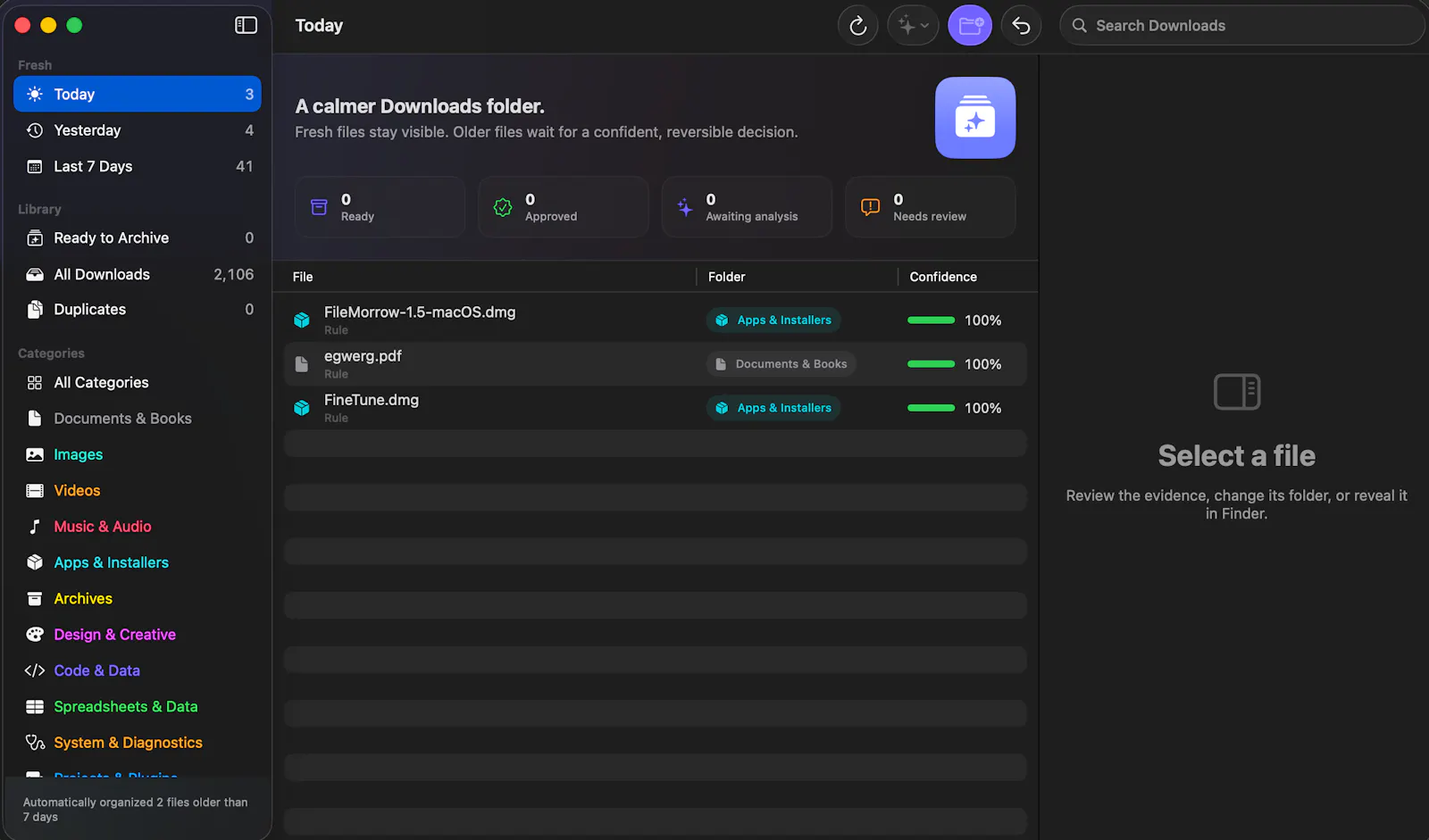 FileMorrow screenshot 1