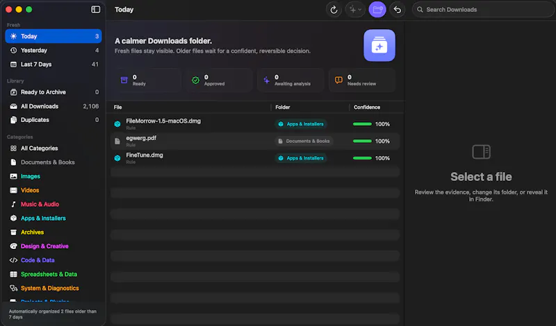 FileMorrow screenshot 1