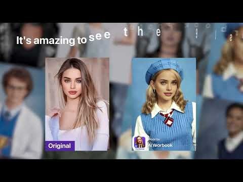 2023 Trend AI Yearbook - 90s Yearbook AI gallery image