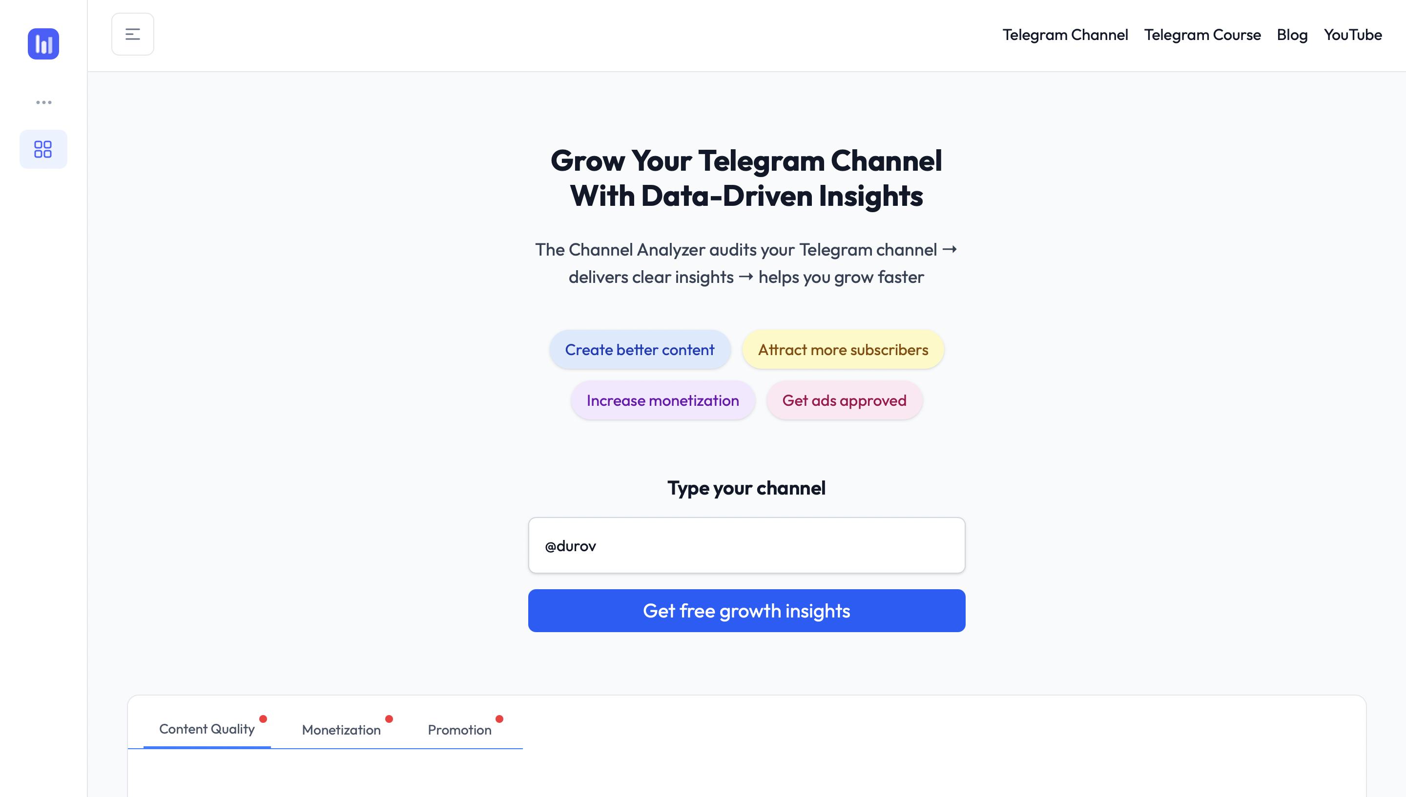 Telegram Kanal Analizörü - Telgraf kanalınızı büyütmek için eyleme geçirilebilir bilgiler alın medya 2