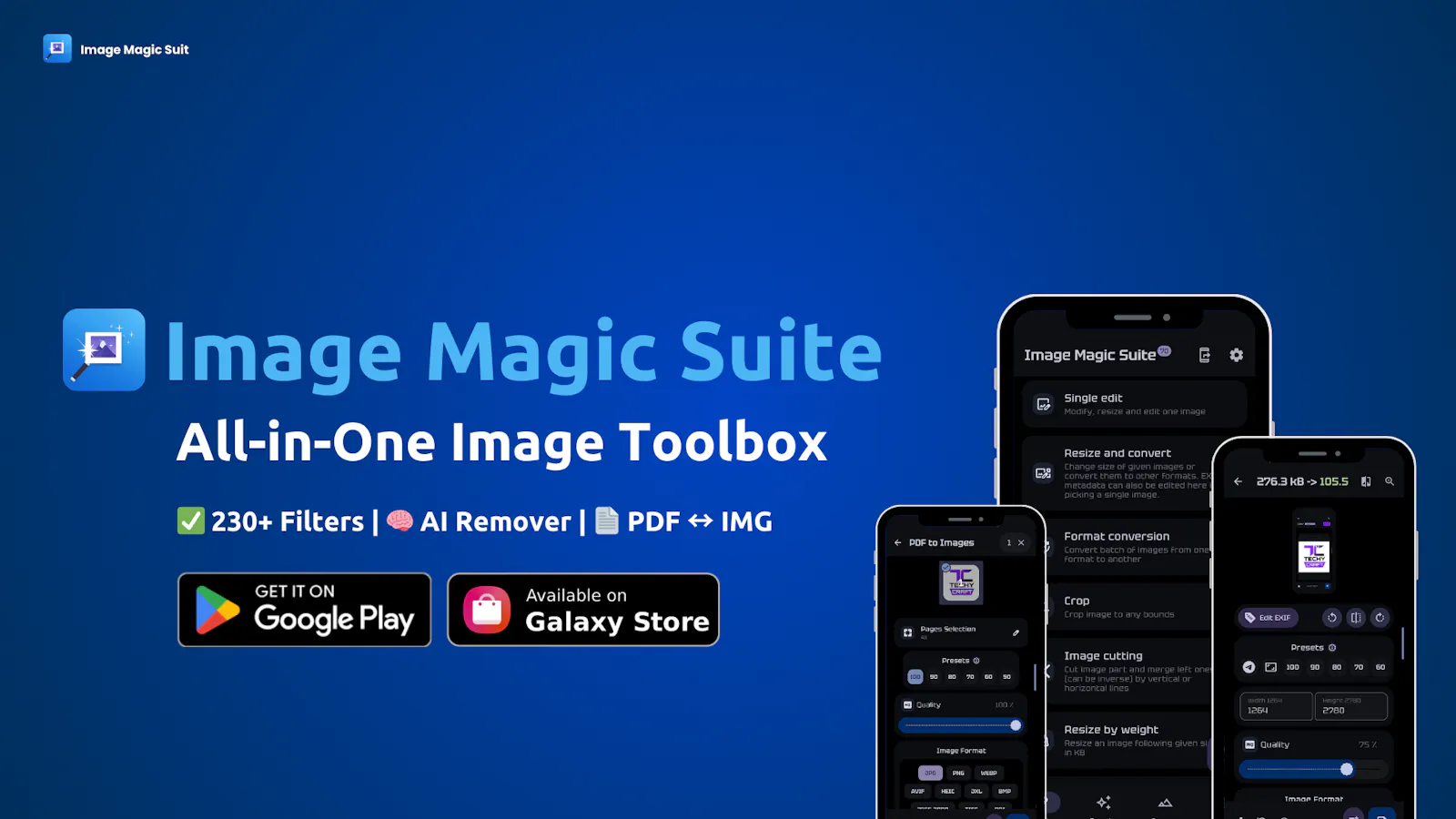 Image Magic Suite screenshot 1